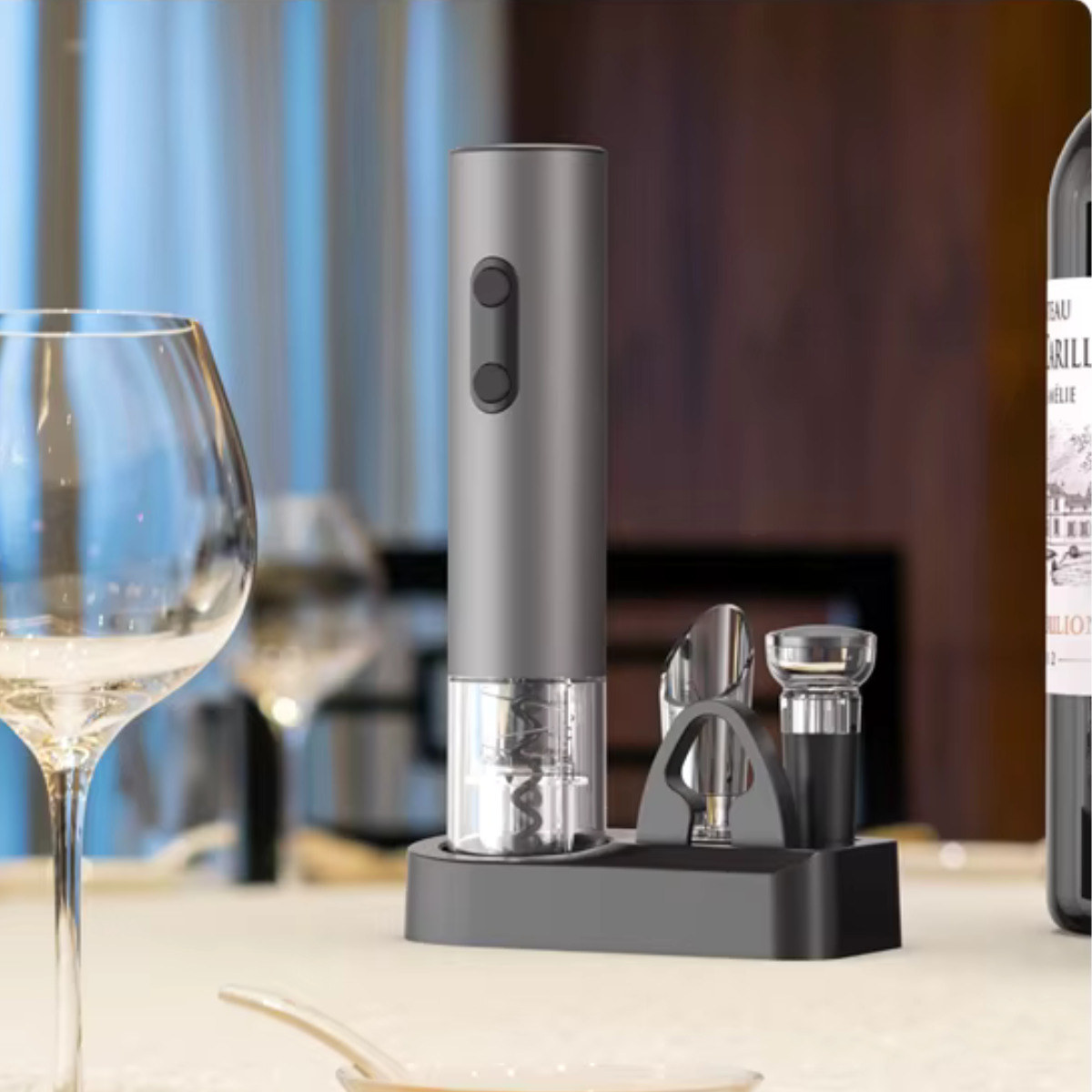 Elektrischer Weinöffner Geschenkset