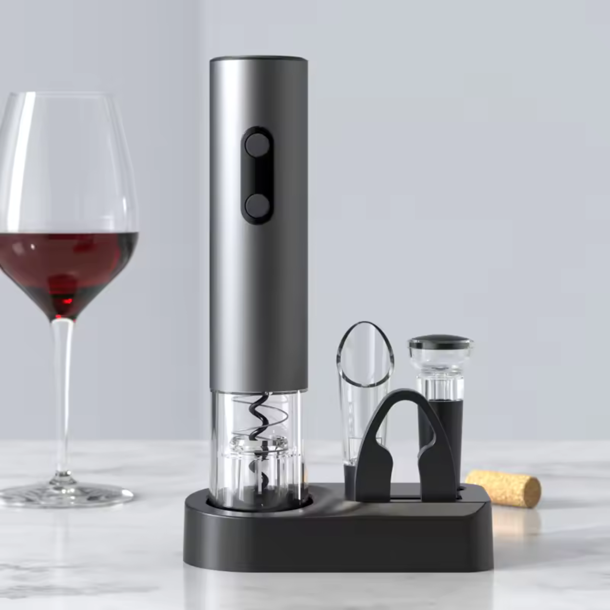 Elektrischer Weinöffner Geschenkset