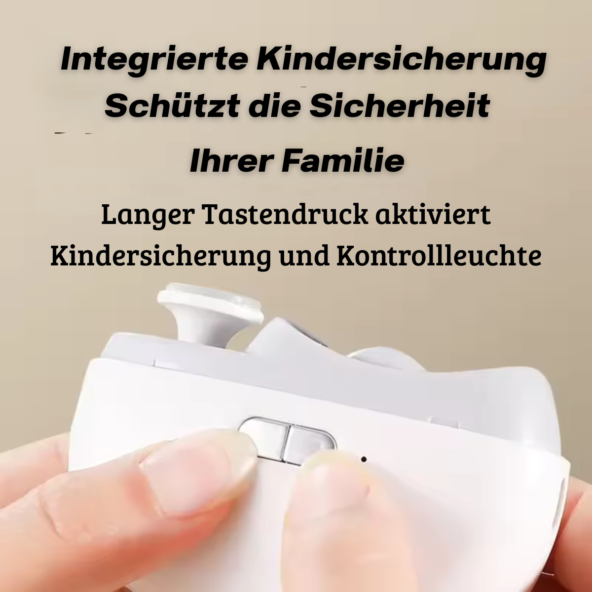 Elektrischer Nagelschneider