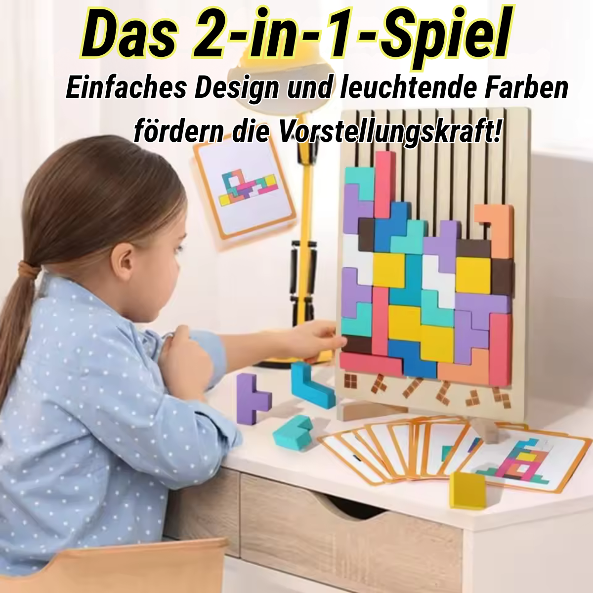 Holz Stapelspiel Puzzle