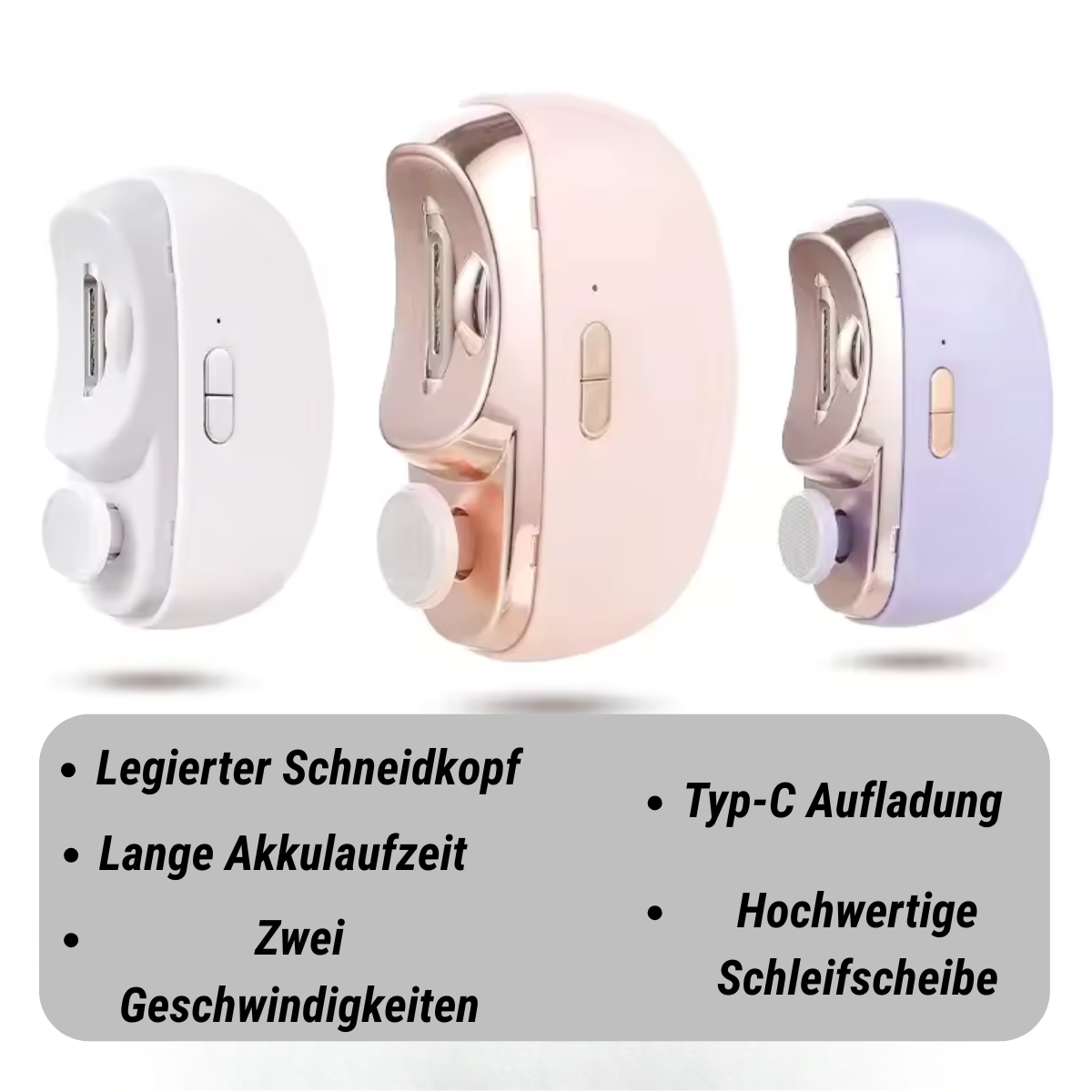 Elektrischer Nagelschneider