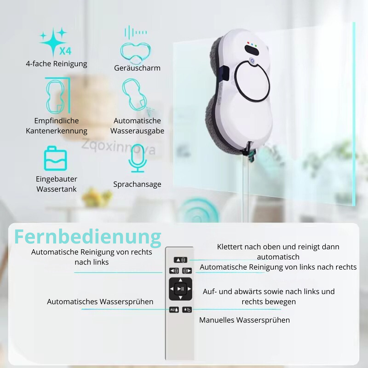 Fensterputzroboter
