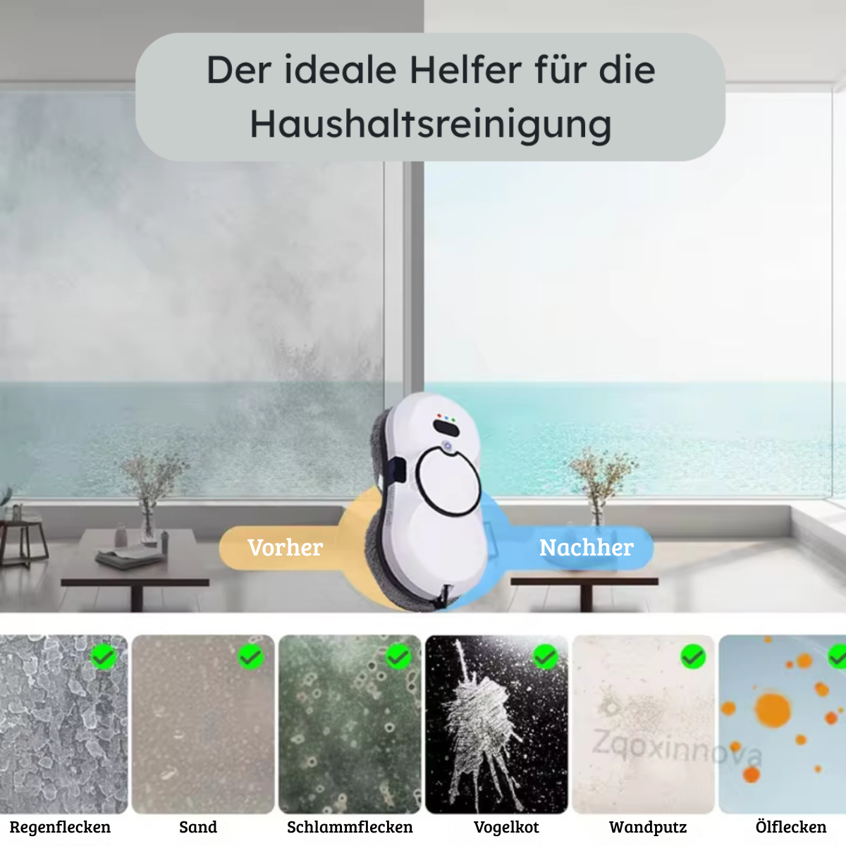 Fensterputzroboter