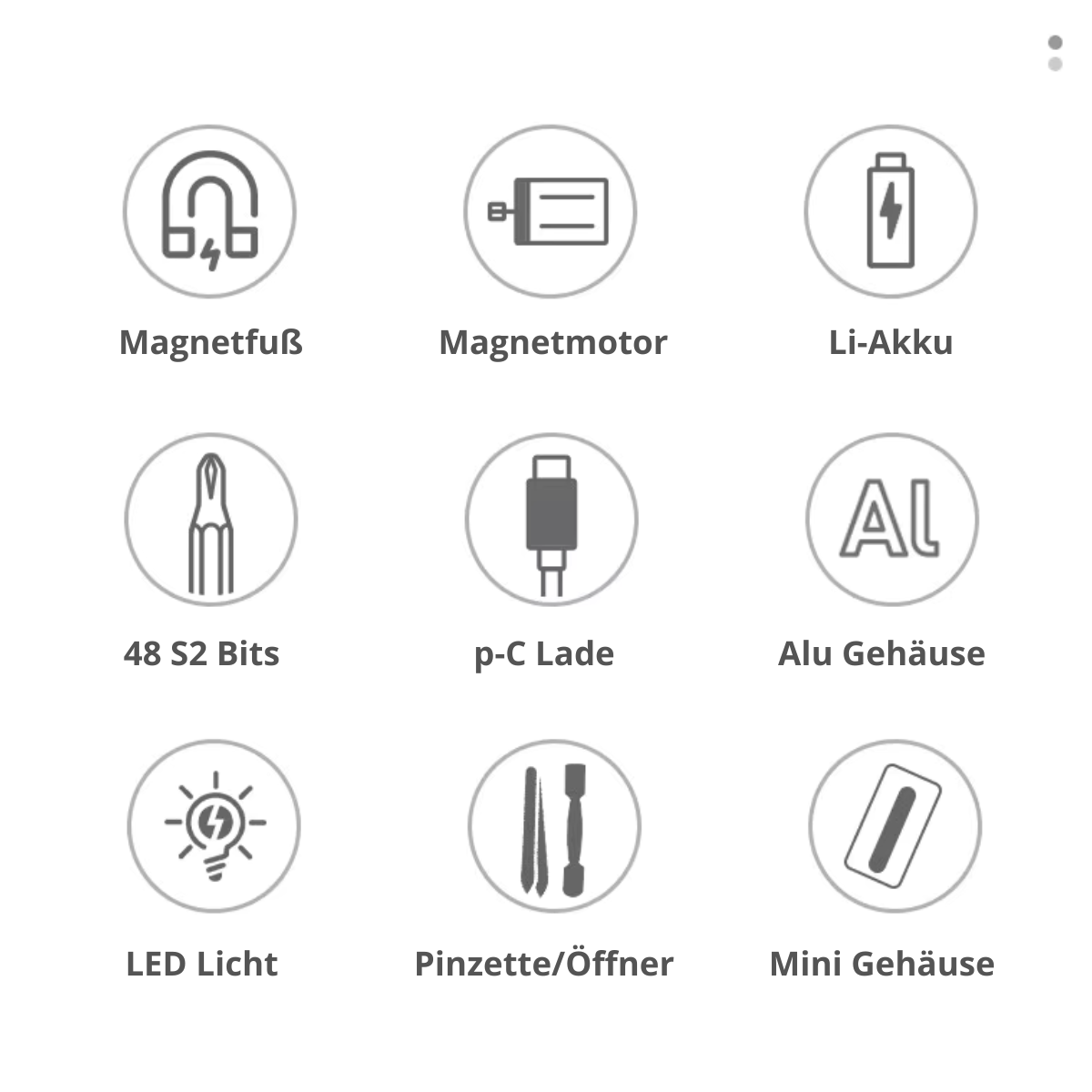 Elektrisches Präzisions-Set 51 in 1