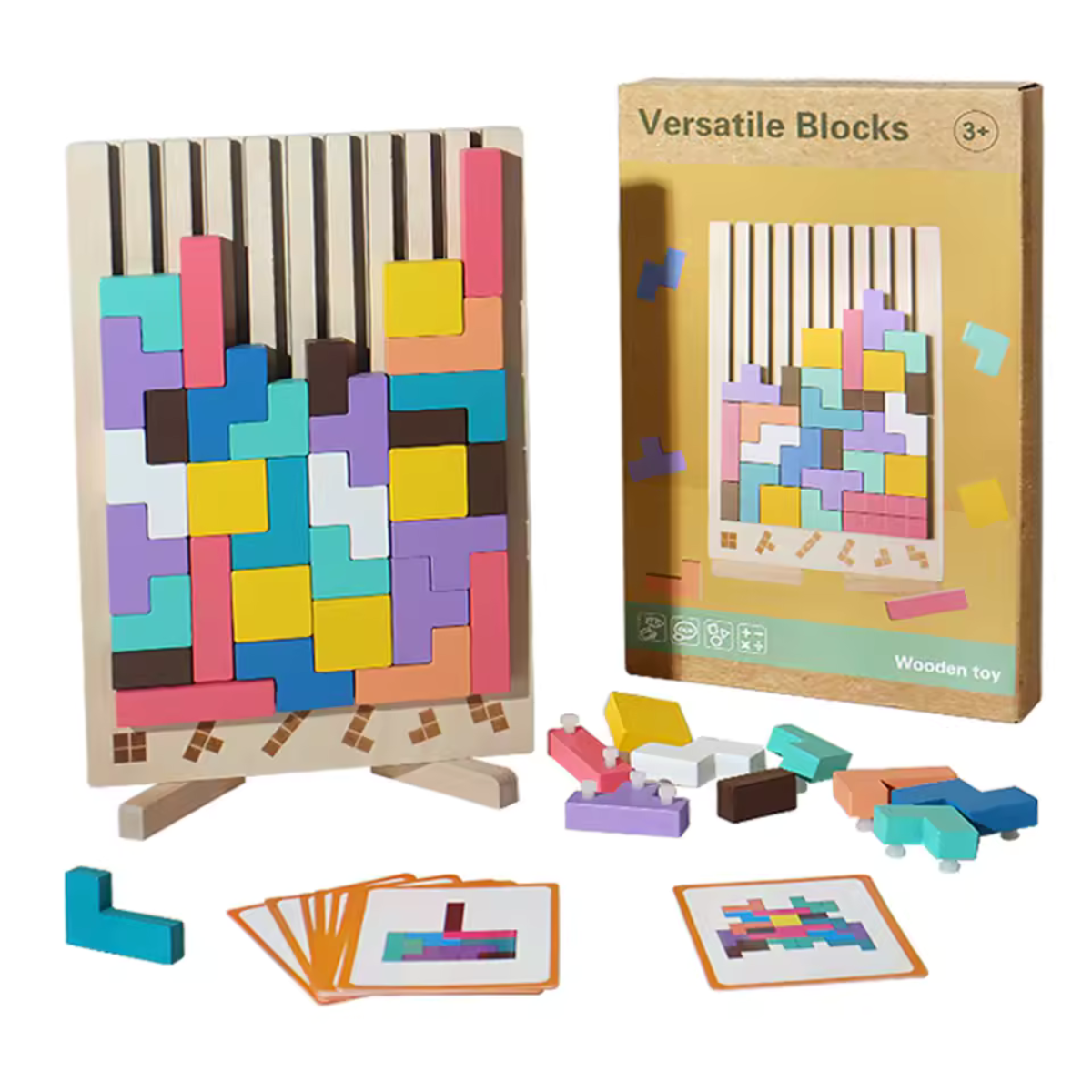 Holz Stapelspiel Puzzle
