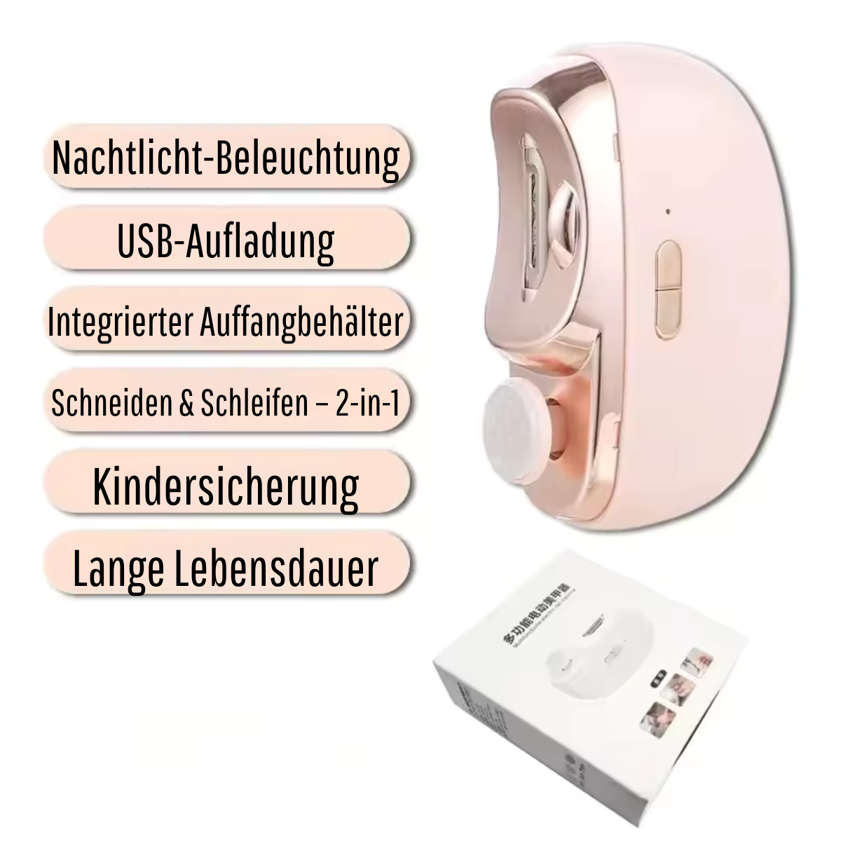 Elektrischer Nagelschneider