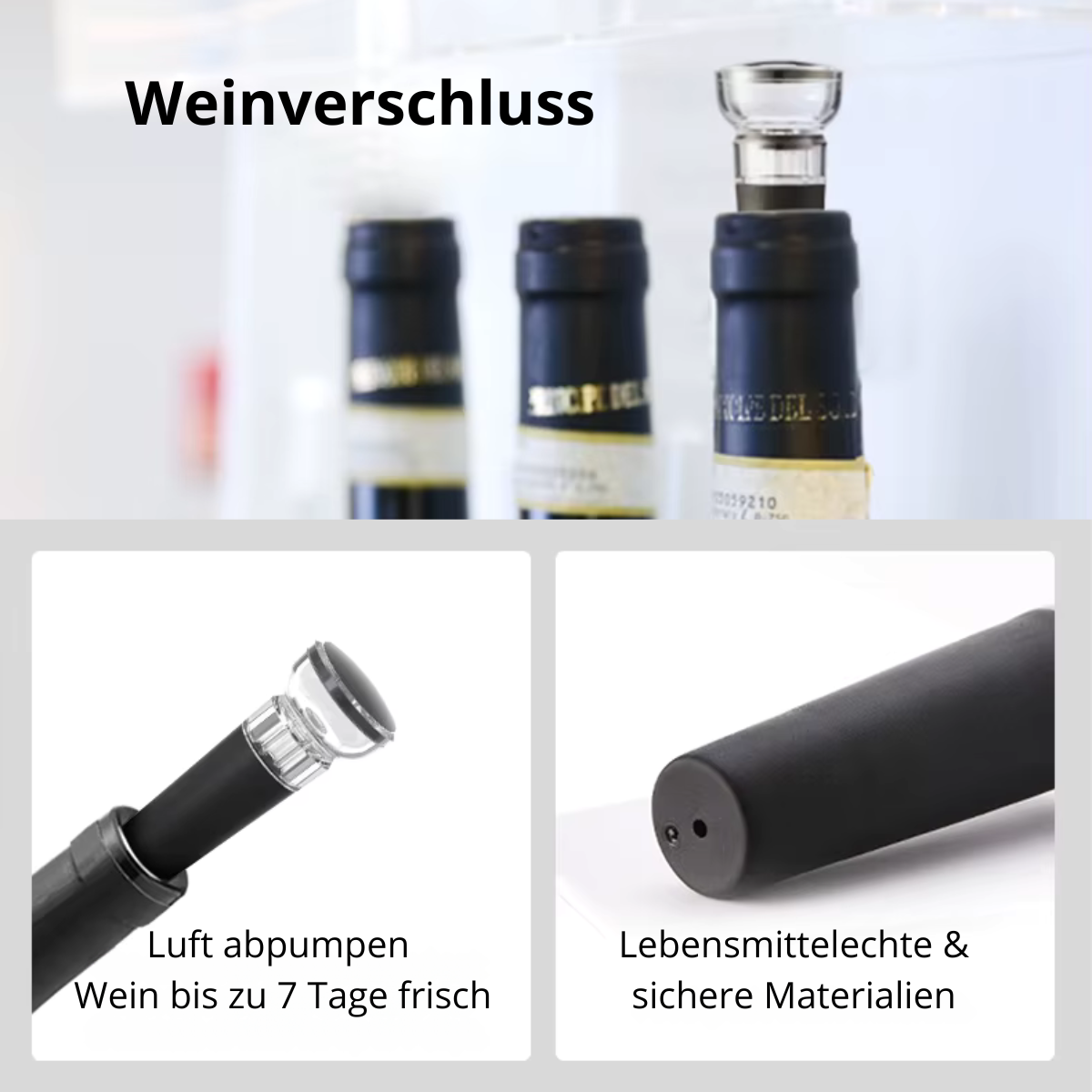 Elektrischer Weinöffner Geschenkset