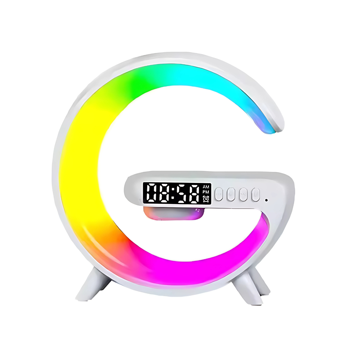 Kabellose Ladestation mit Lautsprecher & RGB-Licht