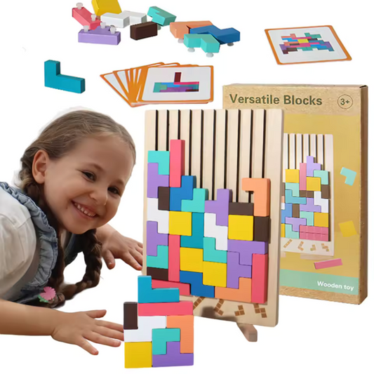 Holz Stapelspiel Puzzle