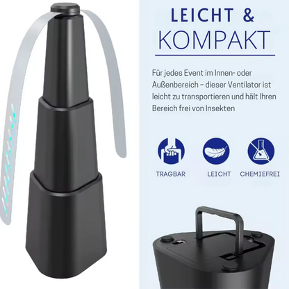 Fliegenabwehr Tischventilator