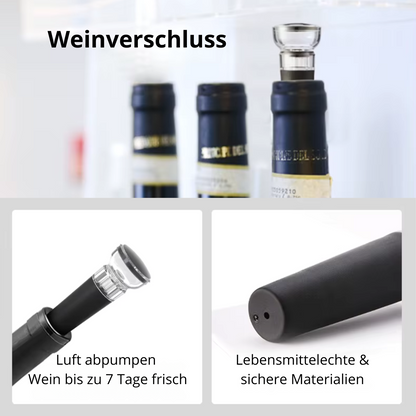 Elektrischer Weinöffner Geschenkset